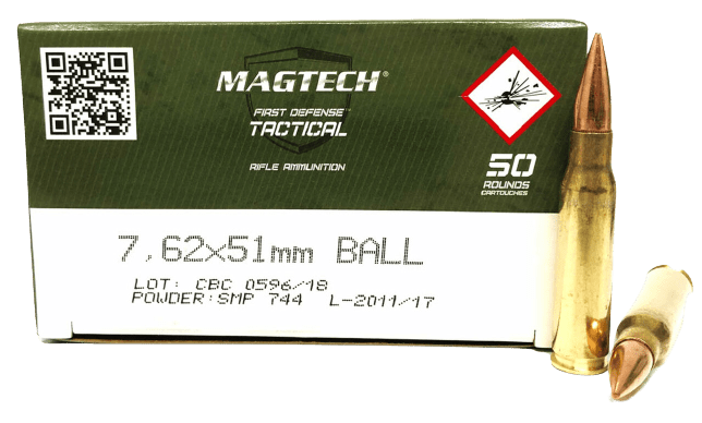 Magtech 7.62x51 M80 Ball 50 rds - S and S Guns