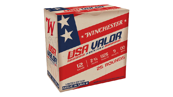 Winchester Valor 2.75" 12 Gauge 00 Buckshot 25 rds