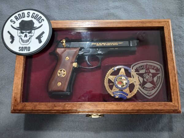 (Used) Beretta 92FS 9mm "Prince George's County Sheriff's 300 Years of Service" Unfired #31 of 100