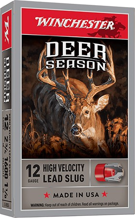 Winchester Deer Season High Velocity 12 Gauge 2 3/4" 1 1/8oz Slug Shot
