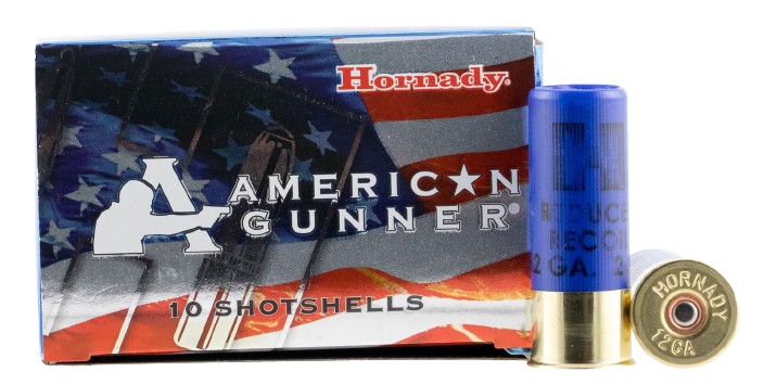 Hornady American Gunner 12 Gauge 2.75" 1 oz 00 Buck Shot 10 Rds