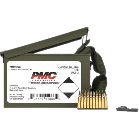 PMC X-Tac 5.56 62 gr Ammo Box w/840 rds FMJBT