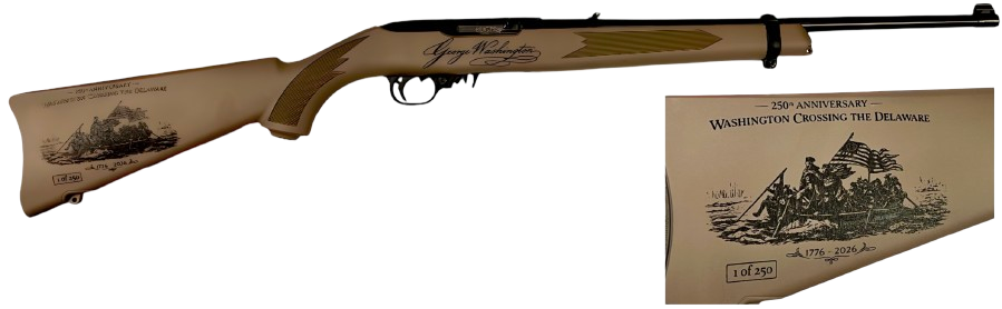 Ruger 10/22 .22 LR 250th Anniversary George Washington