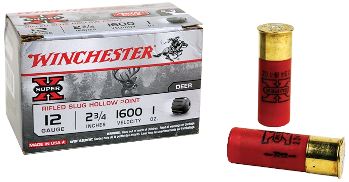 Winchester Super X 12 Gauge 2.75" 1oz Rifled Slug 15/Box