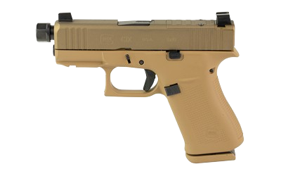 Glock 43X MOS 9mm FDE Threaded Barrel