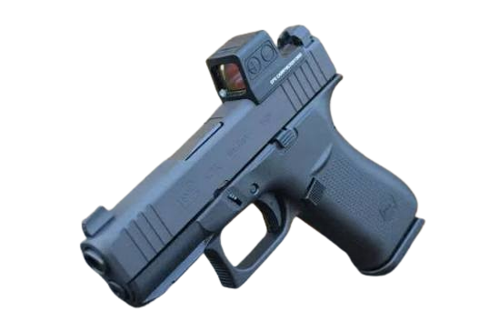 Glock 43x Mos 9mm w/ Holosun EPS Carry 2 MOA Red Dot